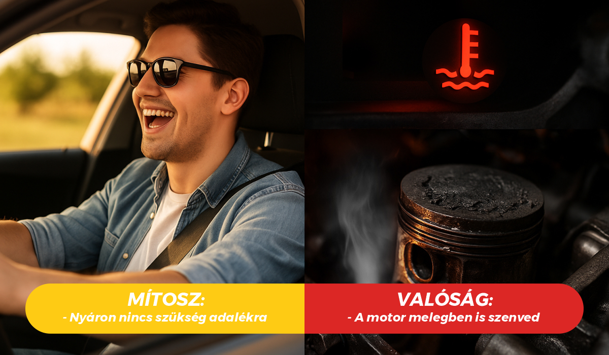 Télen kell csak adalék, nyáron felesleges? A 3 leggyakoribb nyári adalék-mítosz cáfolata.